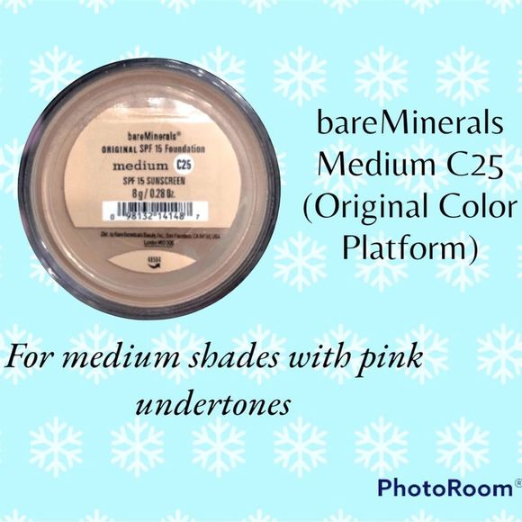 BareMinerals Original Foundation Medium C25 (Original Color Platform) - Picture 1 of 8